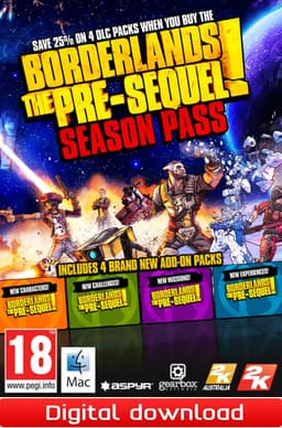 Borderlands The Pre-Sequel Season Pass - PC Windows Mac OSX