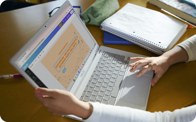 Chromebook gjør det enkelt å bytte mellom jobb og fritid